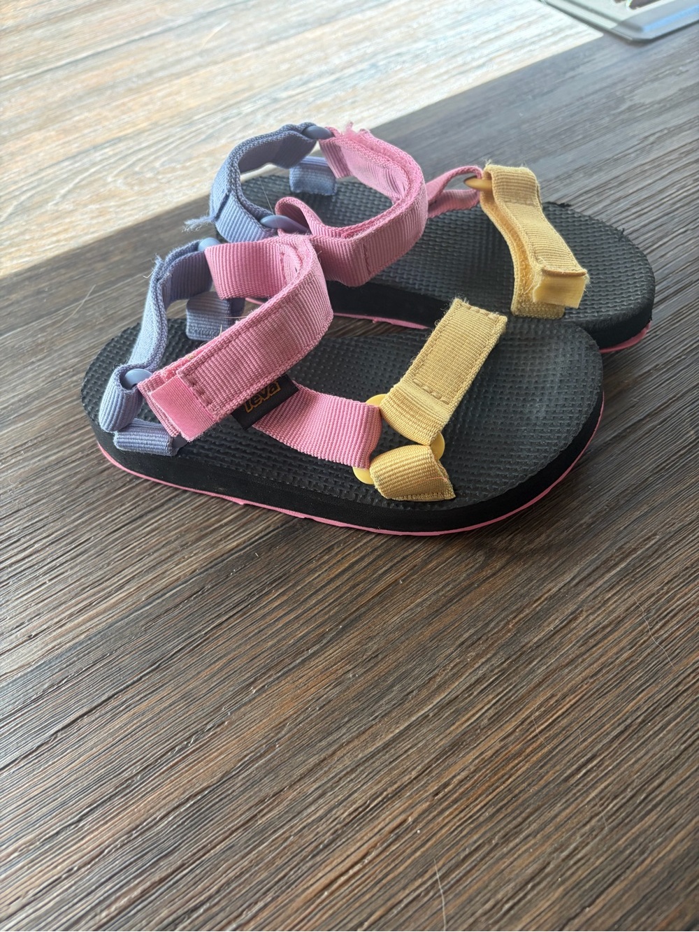 Teva Original Universal Toddler Sandals Multicolor SZ 10 Beach Pool Summer Play